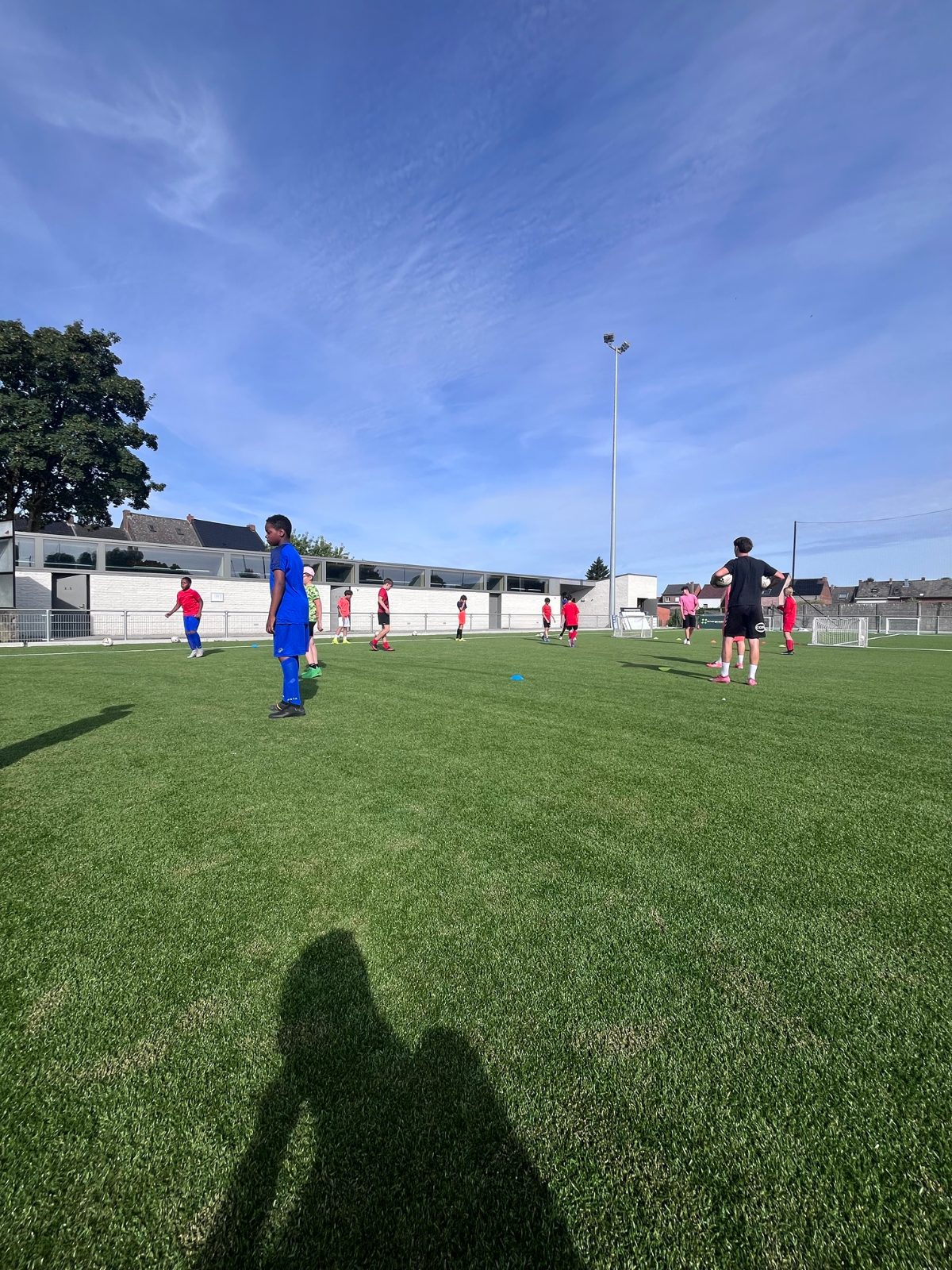 Entraînement sur le terrain